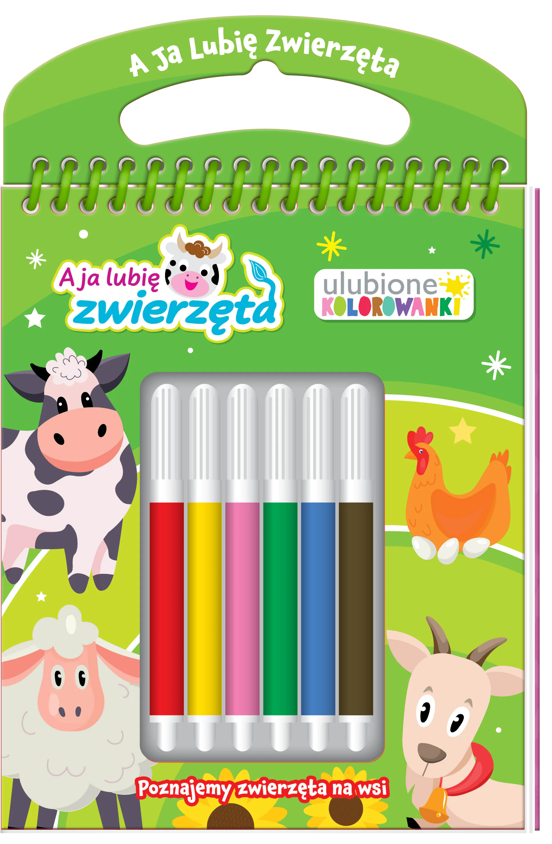 Książka - MSZ A JA LUBIĘ ZWIERZĘTA NA WSI 22564