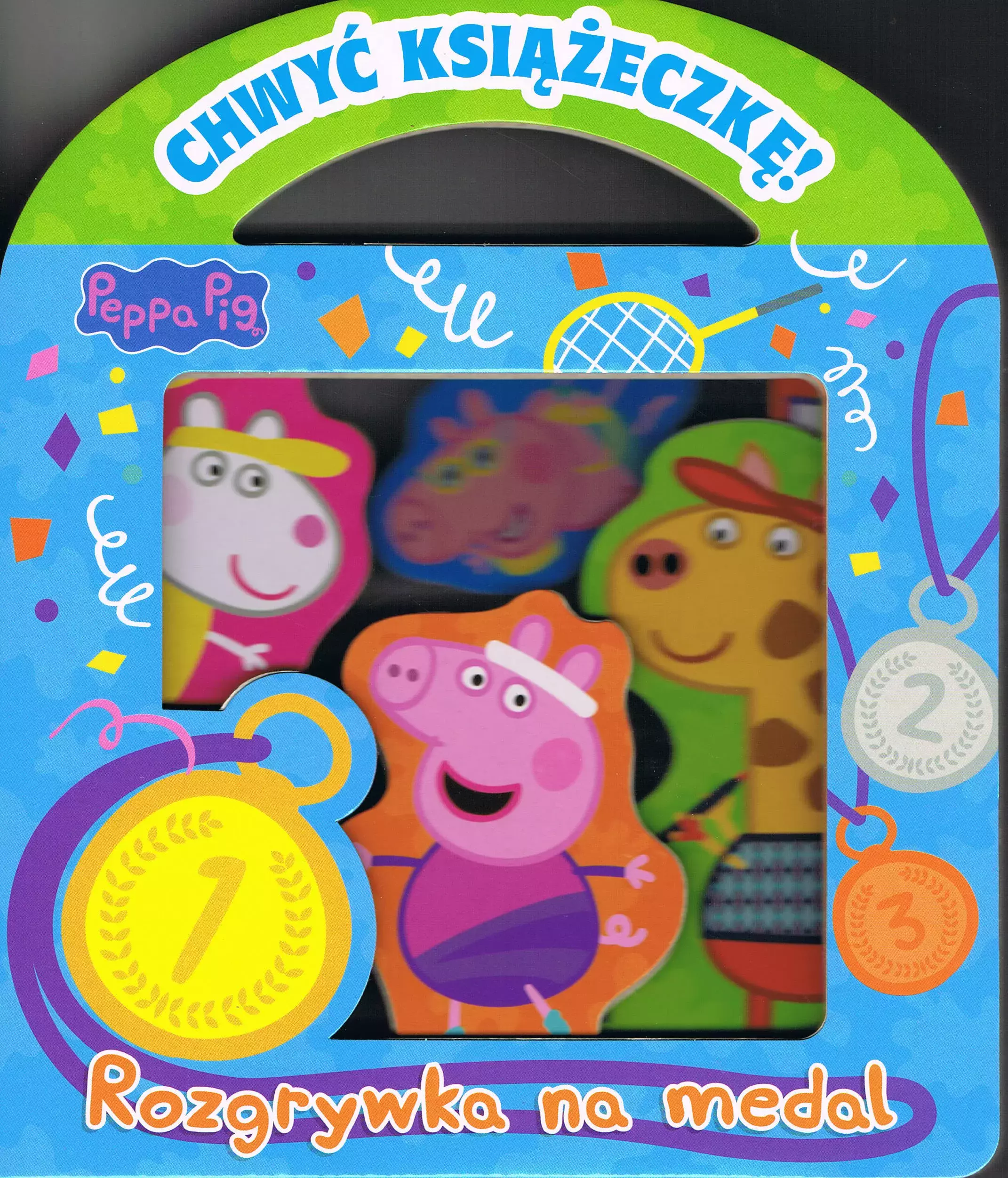 Książka - Peppa Pig. Chwyć Książeczkę. Rozrywka na medal