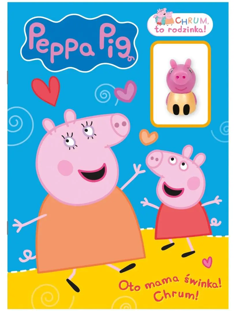 Książka - Świnka Peppa. Chrum, to rodzinka!. Oto mama świnka