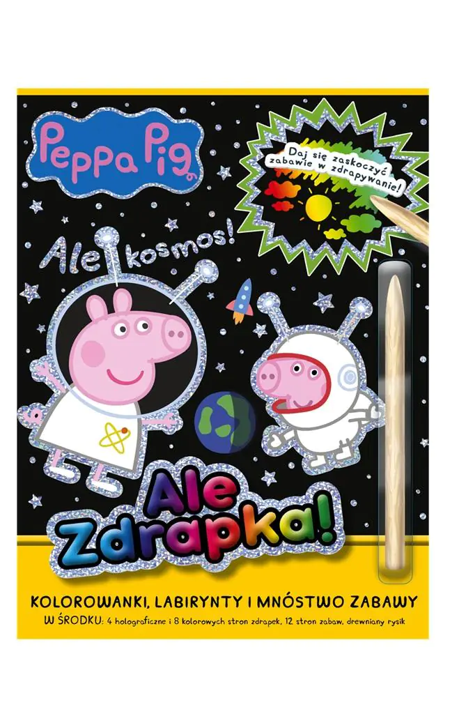 Książka - Peppa Pig Ale Zdrapka!