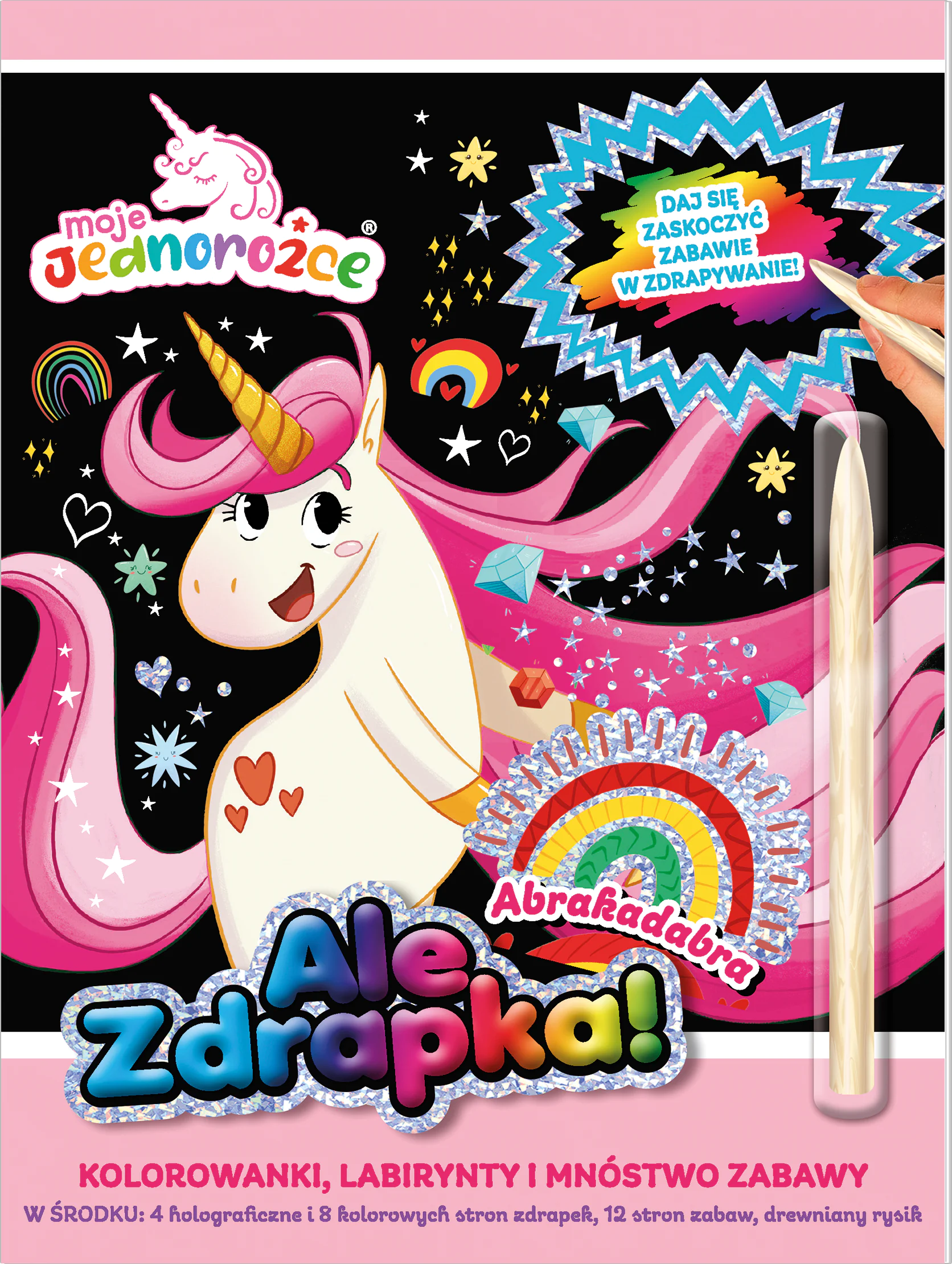 Książka - Moje Jednorożce. Ale zdrapka!