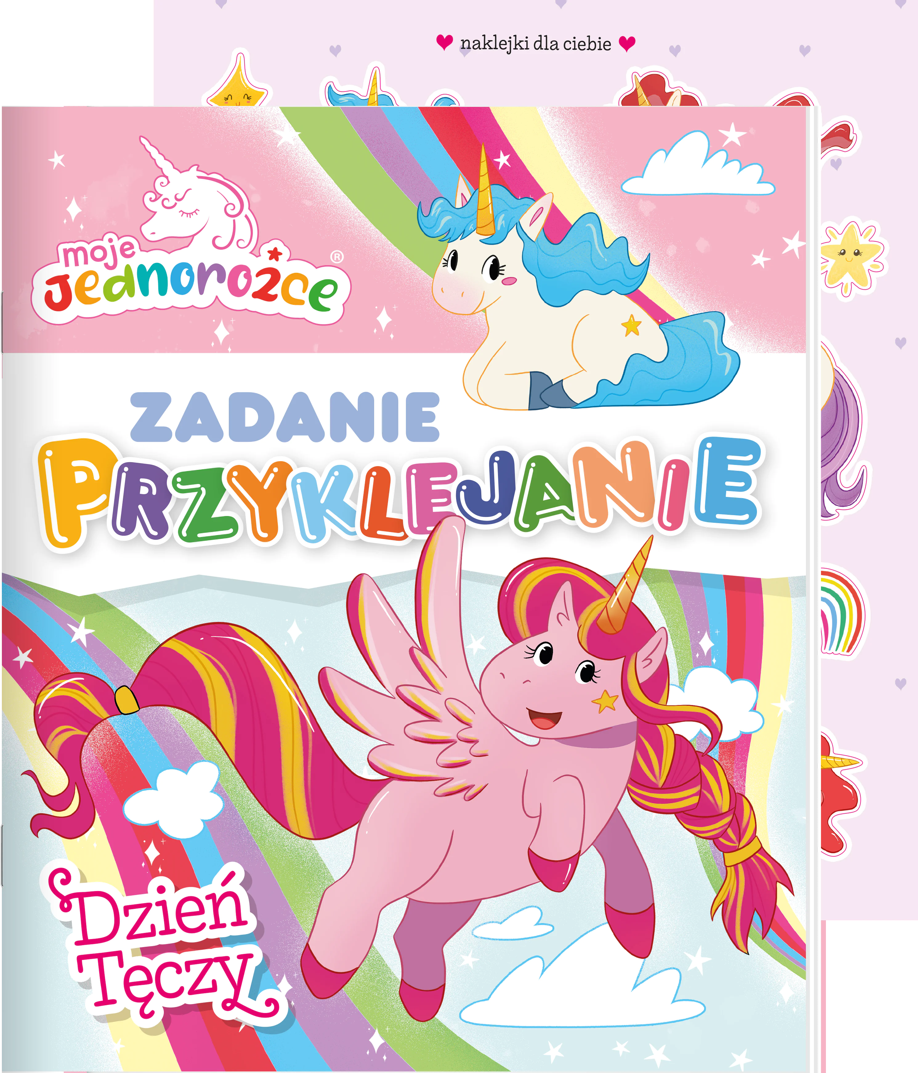 Książka - Moje Jednorożce Zadanie Przyklejanie