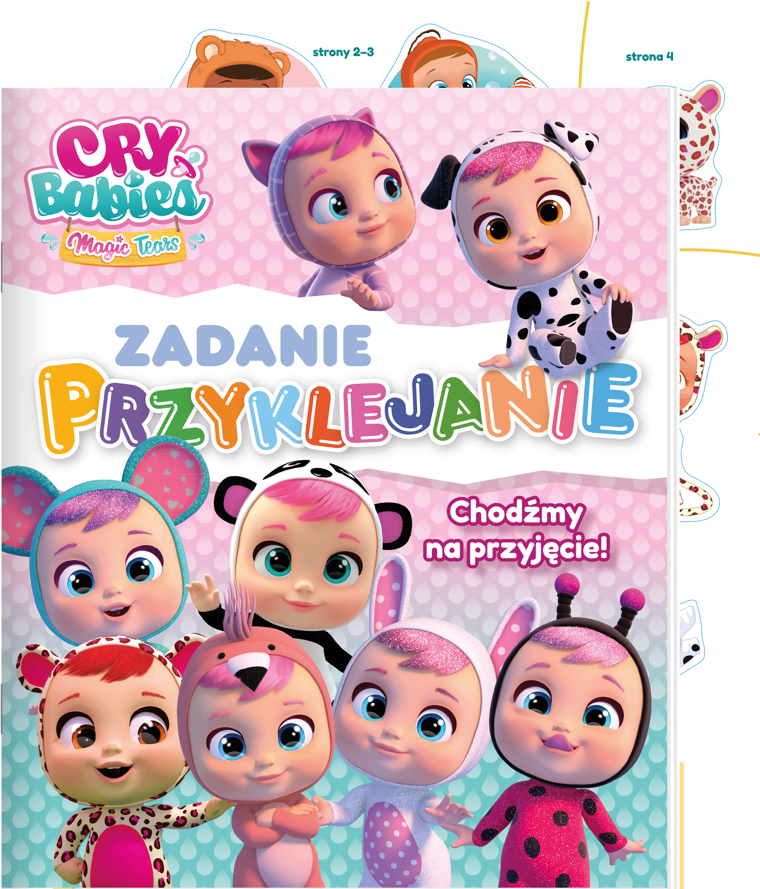 Książka - Cry Babies Zadanie Przyklejanie