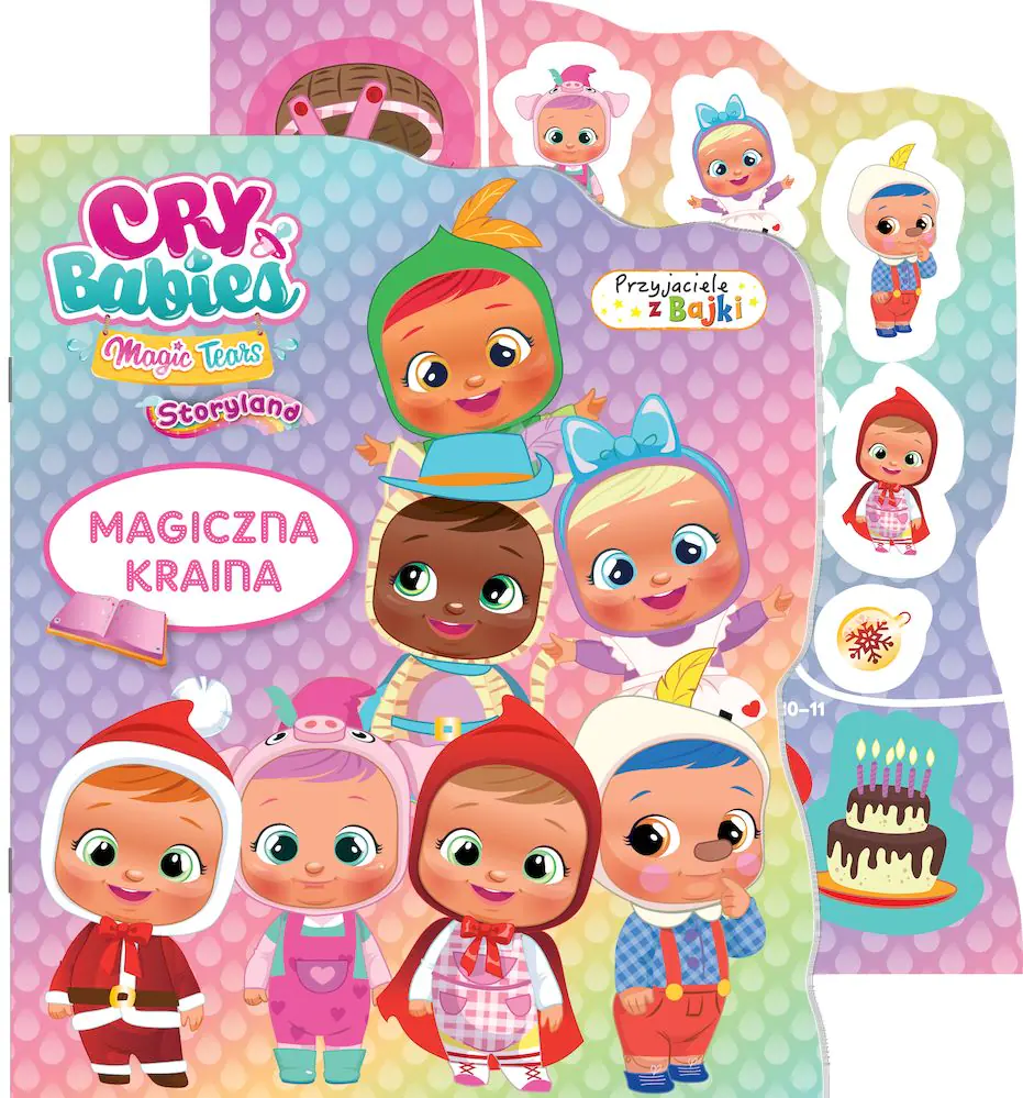 Książka - Magiczna kraina. Cry babies. Przyjaciele z bajek