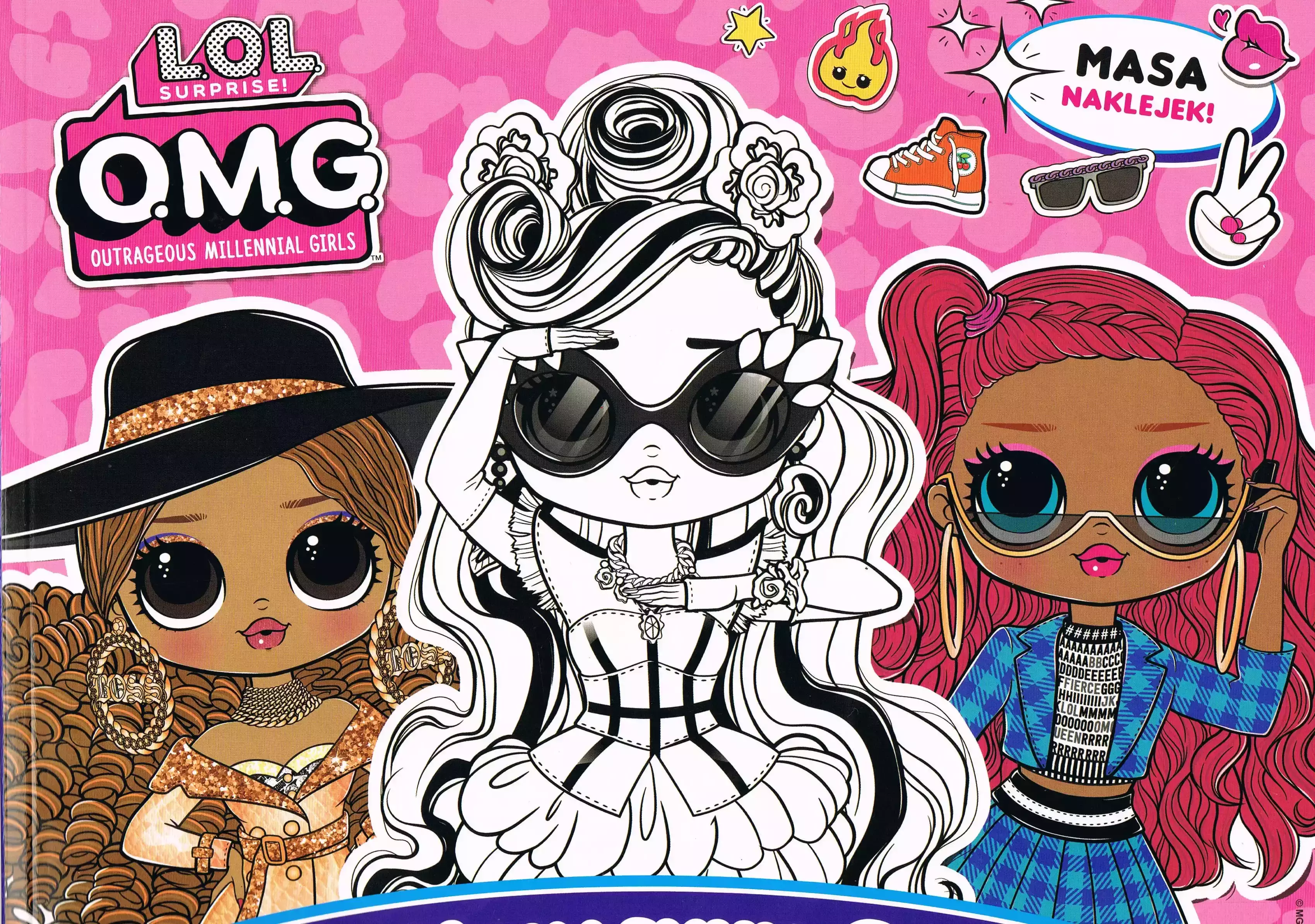 Książka - LOL Surprise OMG Oksy Mokasyny Gorsety