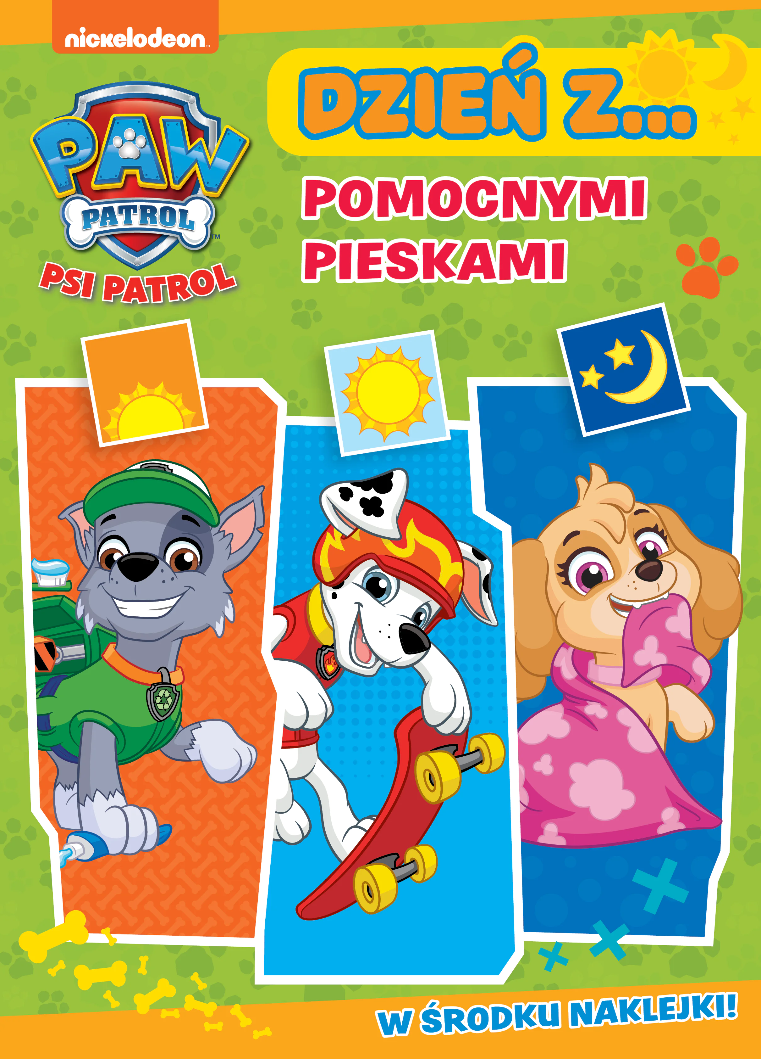 Książka - Psi Patrol Dzień z...