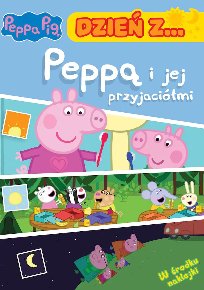 Książka - Peppa Pig Świnka Peppa Dzień z...