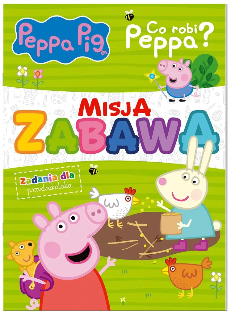 Książka - Peppa Pig Misja Zabawa