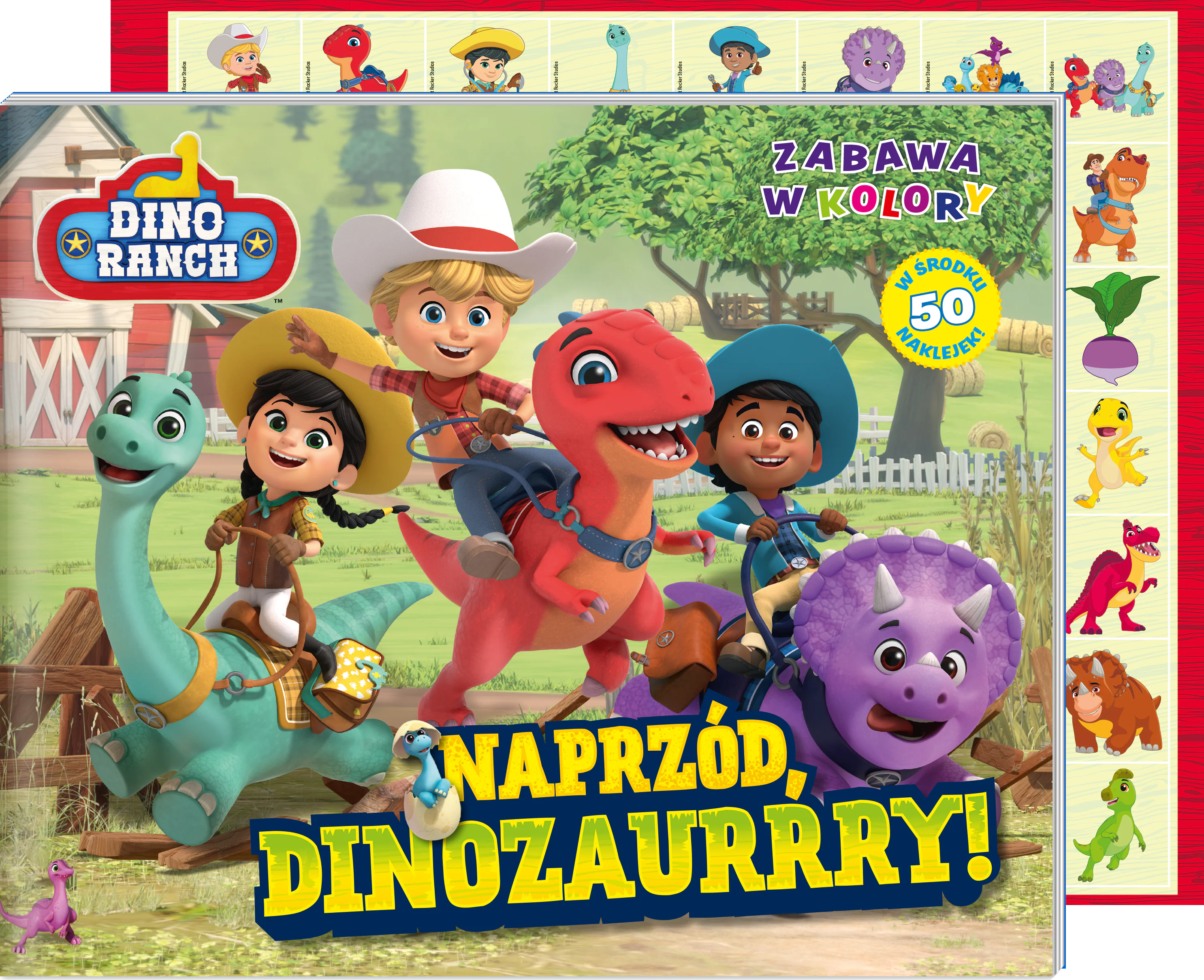 Książka - Msz Dino Rach Naprzód Dinozaury 23851
