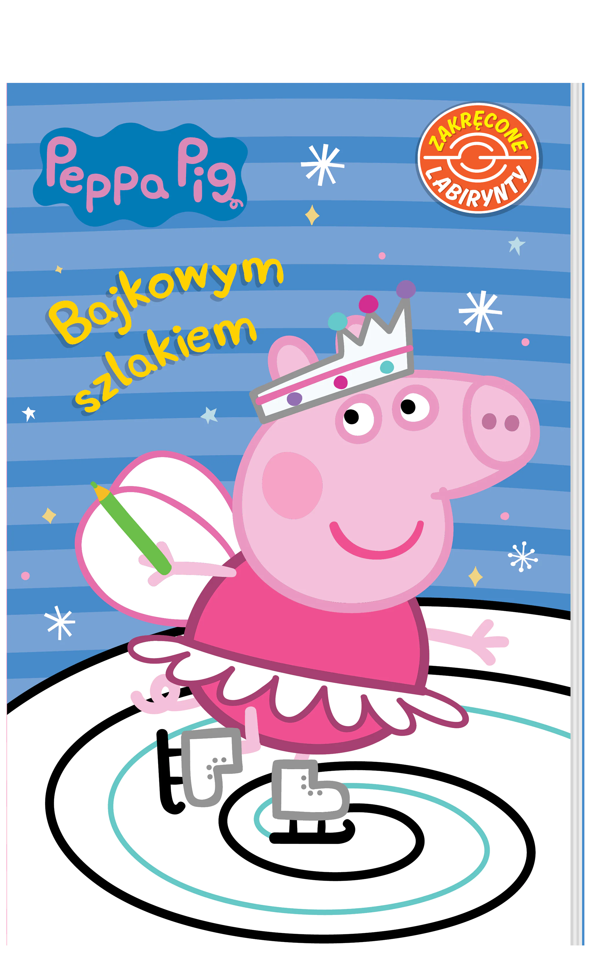 Książka - Peppa Pig Zakręcone Labirynty
