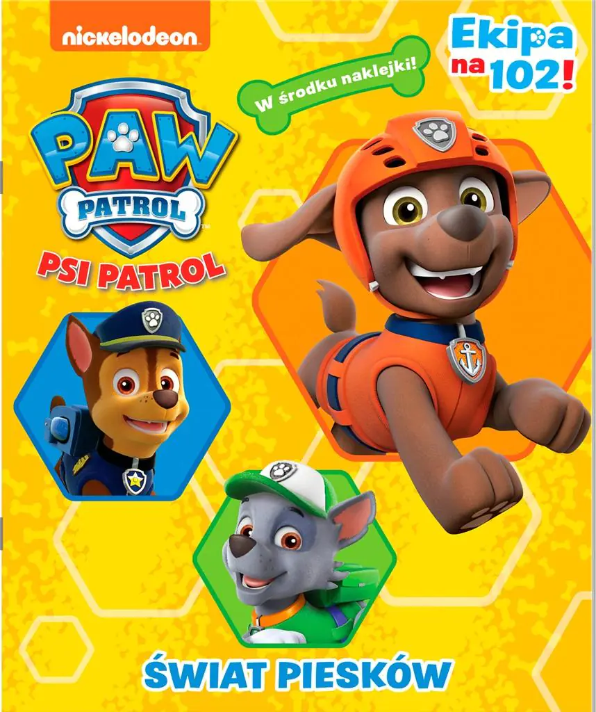 Książka - Psi Patrol Ekipa na 102!