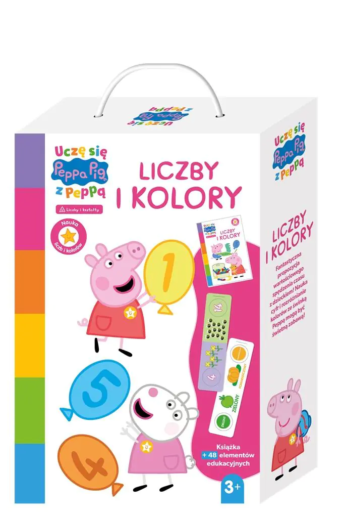 Książka - Uczę się z Peppą. Liczby i kolory