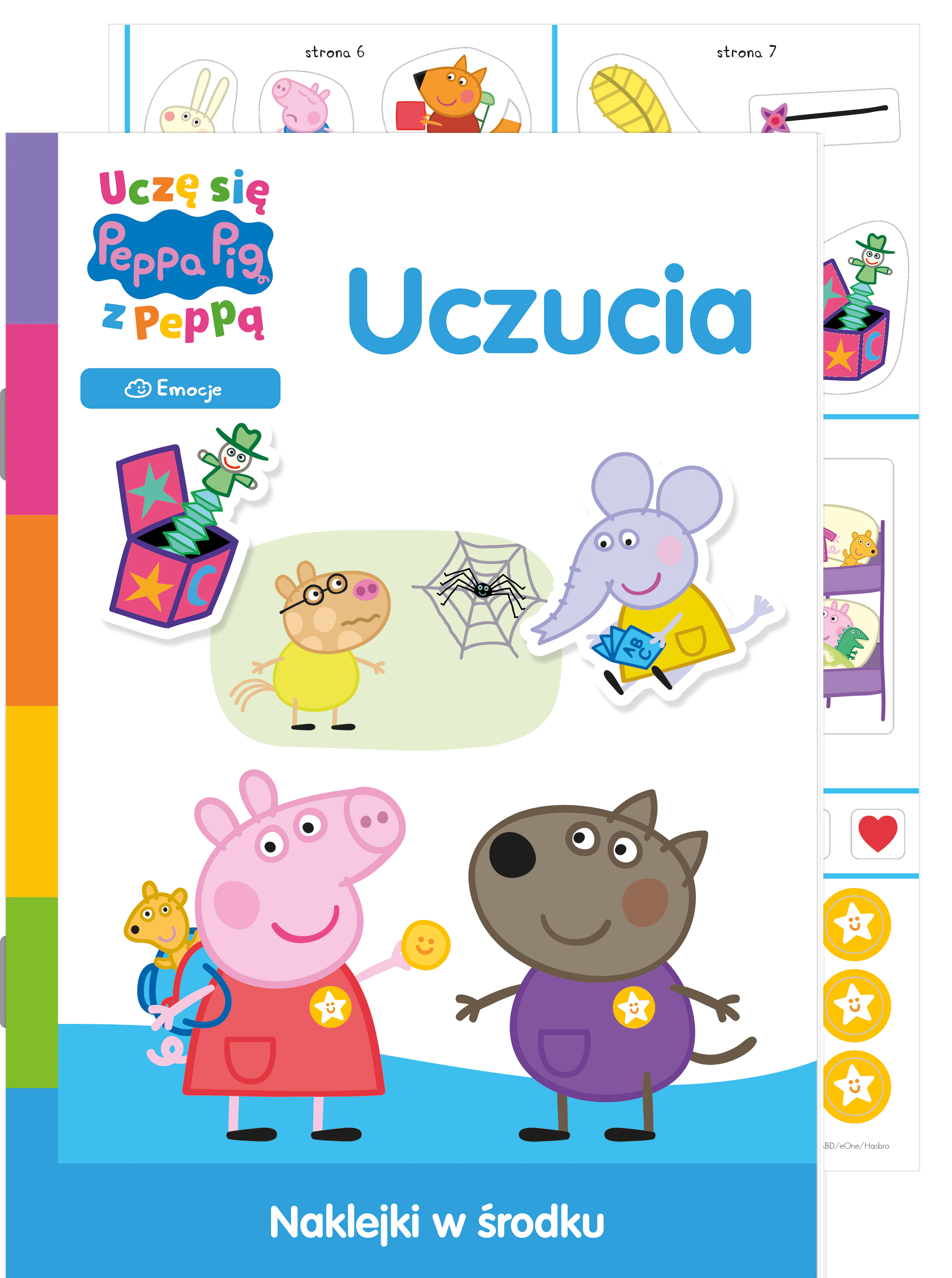 Książka - Uczucia. Uczę się z Peppą. Część 2