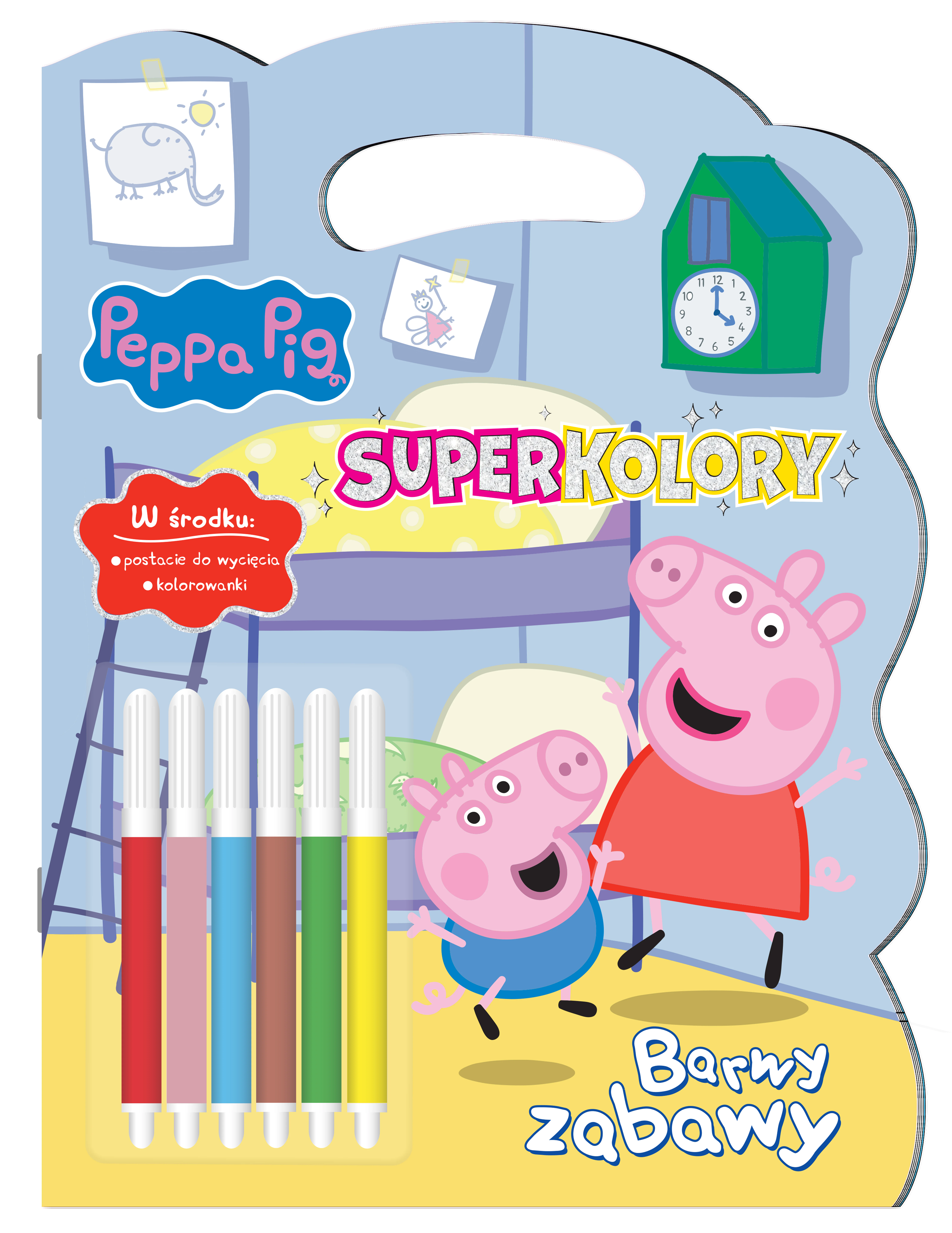 Książka - Peppa Pig Super Kolory