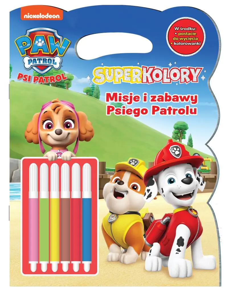 Książka - Psi Patrol Super Kolory
