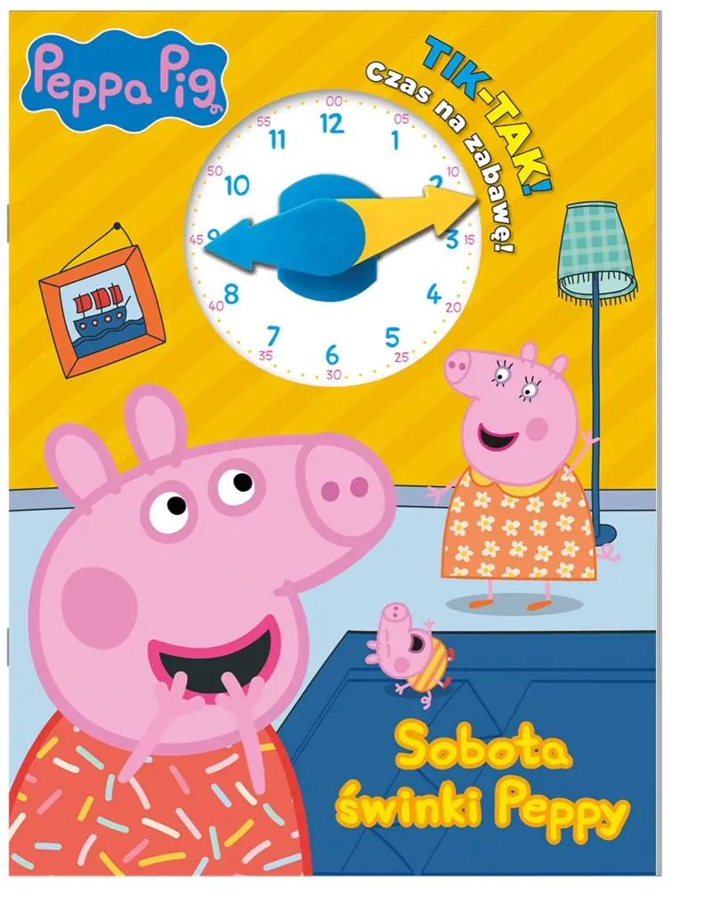 Książka - Peppa Pig Tik-Tak! Czas na Zabawę!
