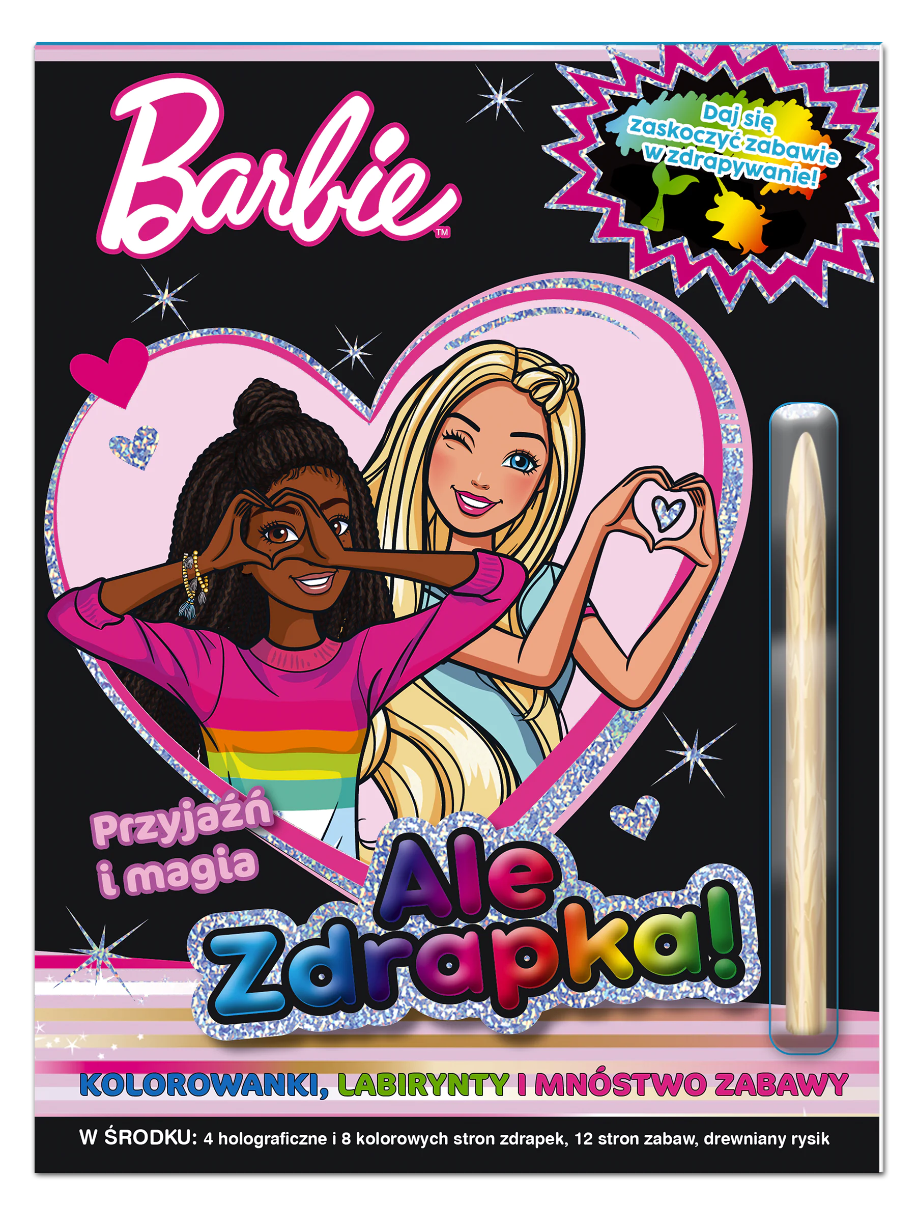 Książka - Barbie Ale Zdrapka