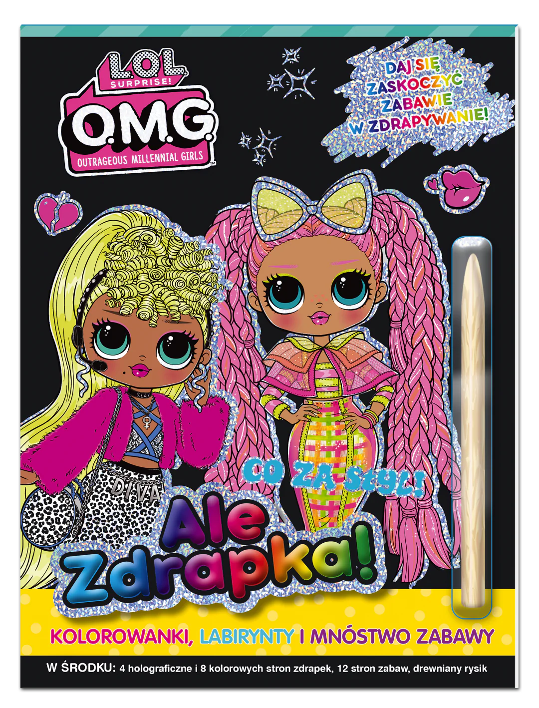 Książka - LOL Surprise Ale Zdrapka!