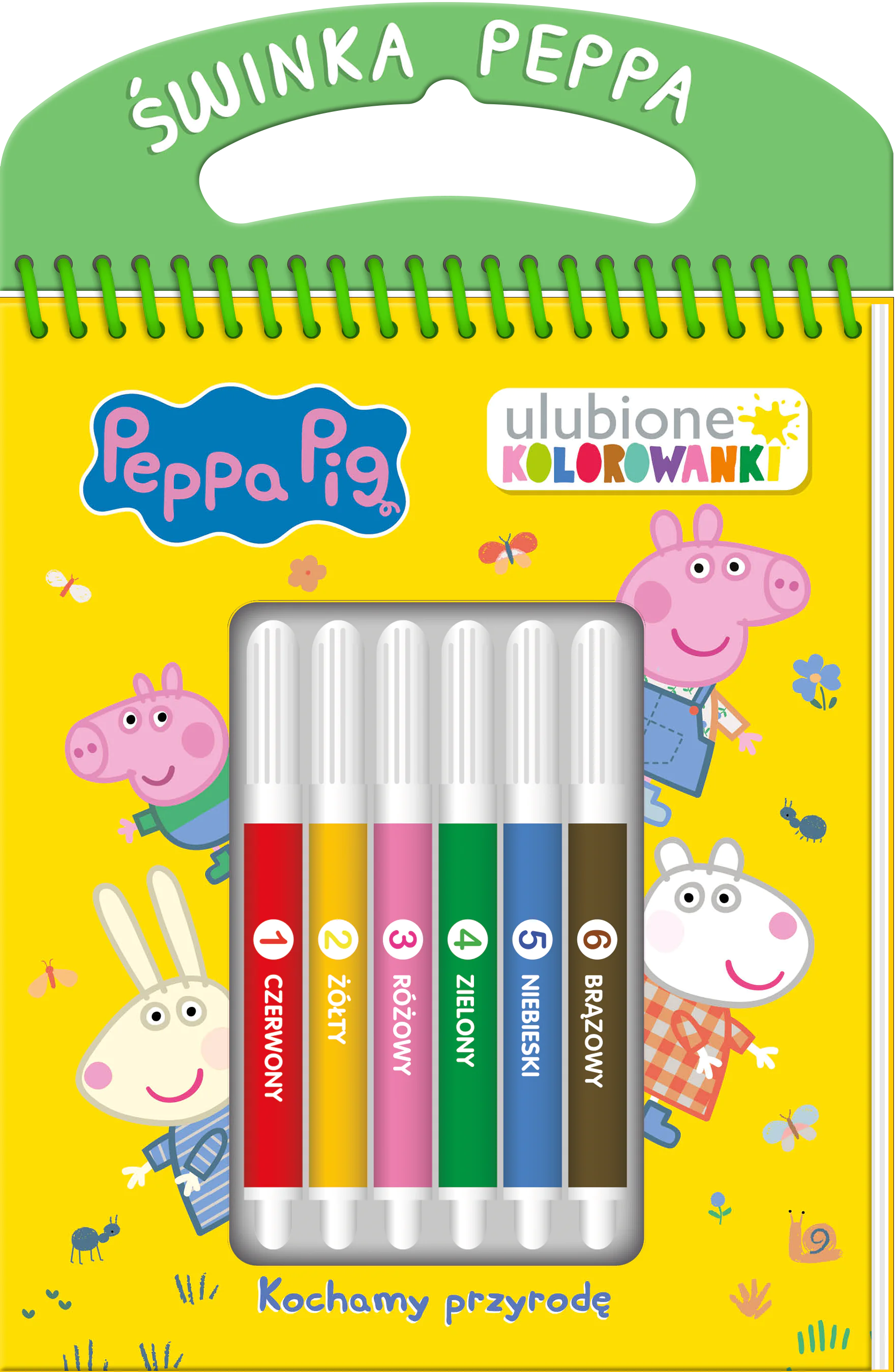 Książka - Peppa Pig Ulubione Kolorowanki