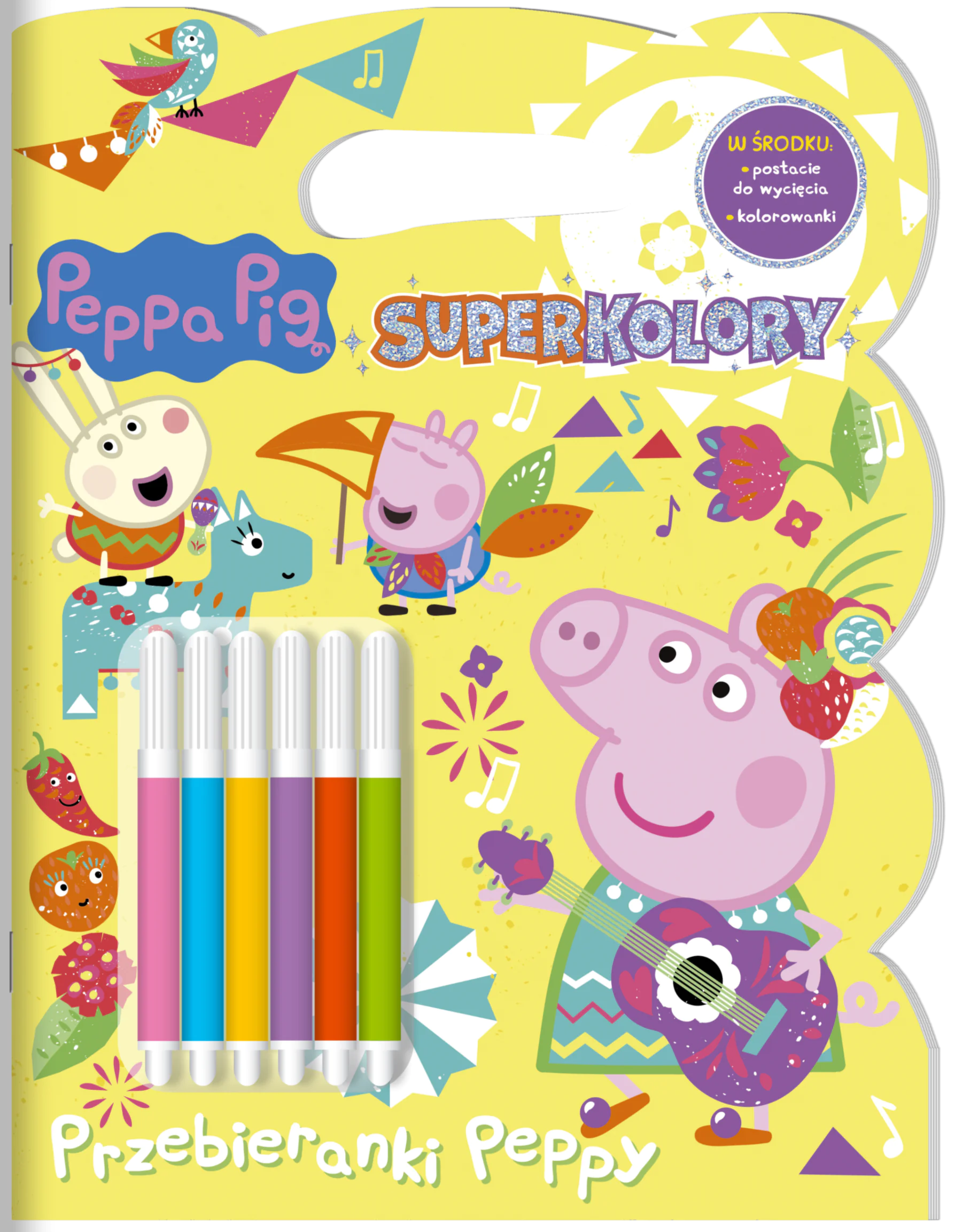 Książka - Peppa Pig Superkolory