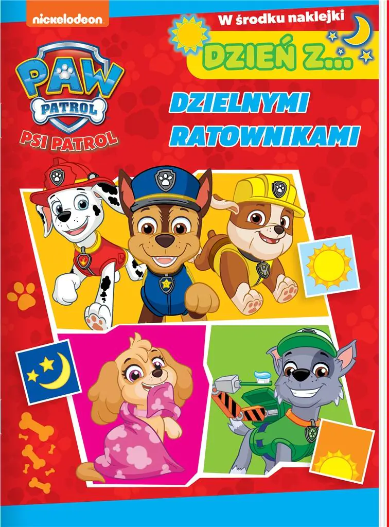 Książka - Psi Patrol Dzień z...