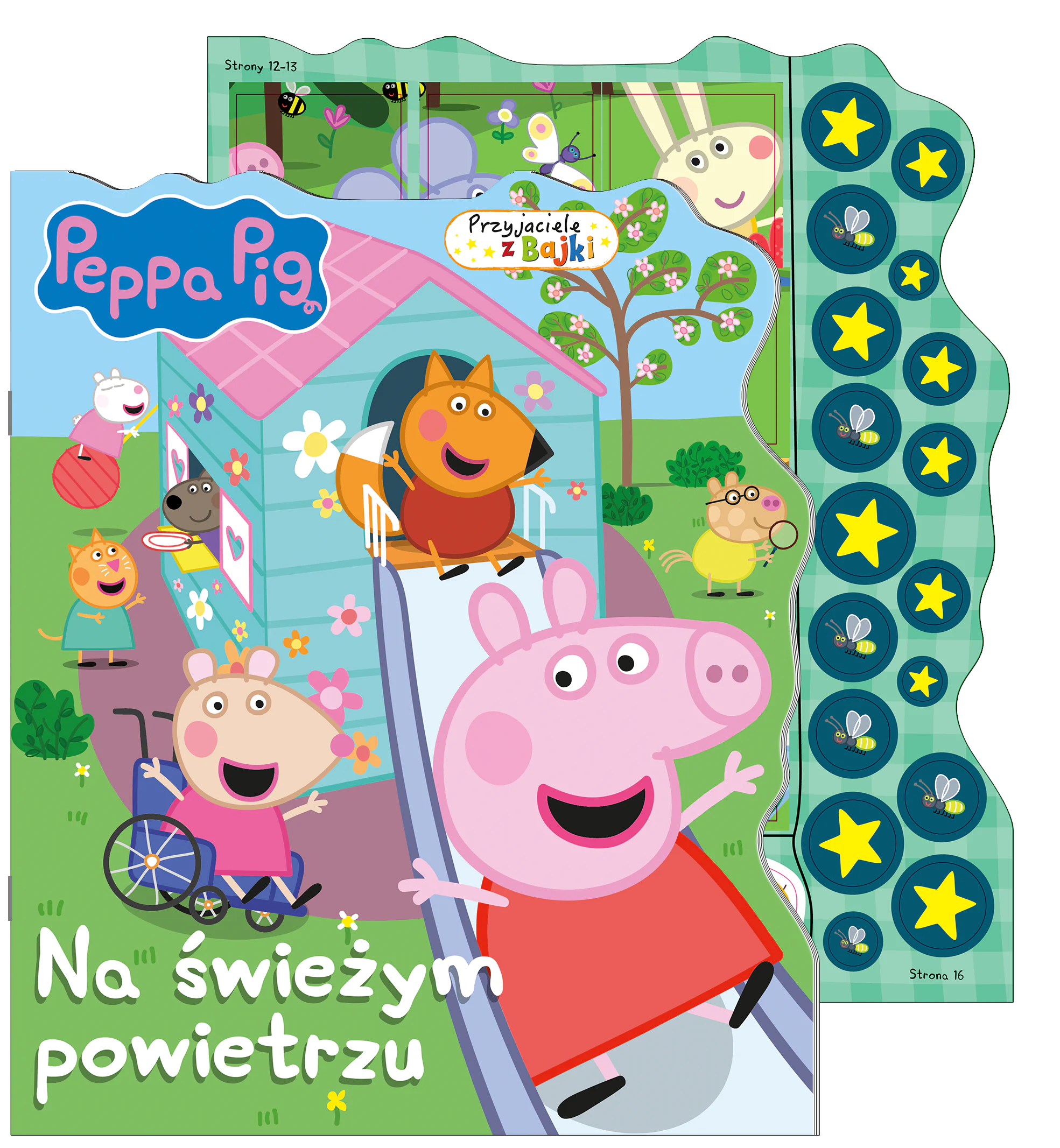 Książka - Peppa Pig Przyjaciele z bajki 13. Na świeżym powietrzu