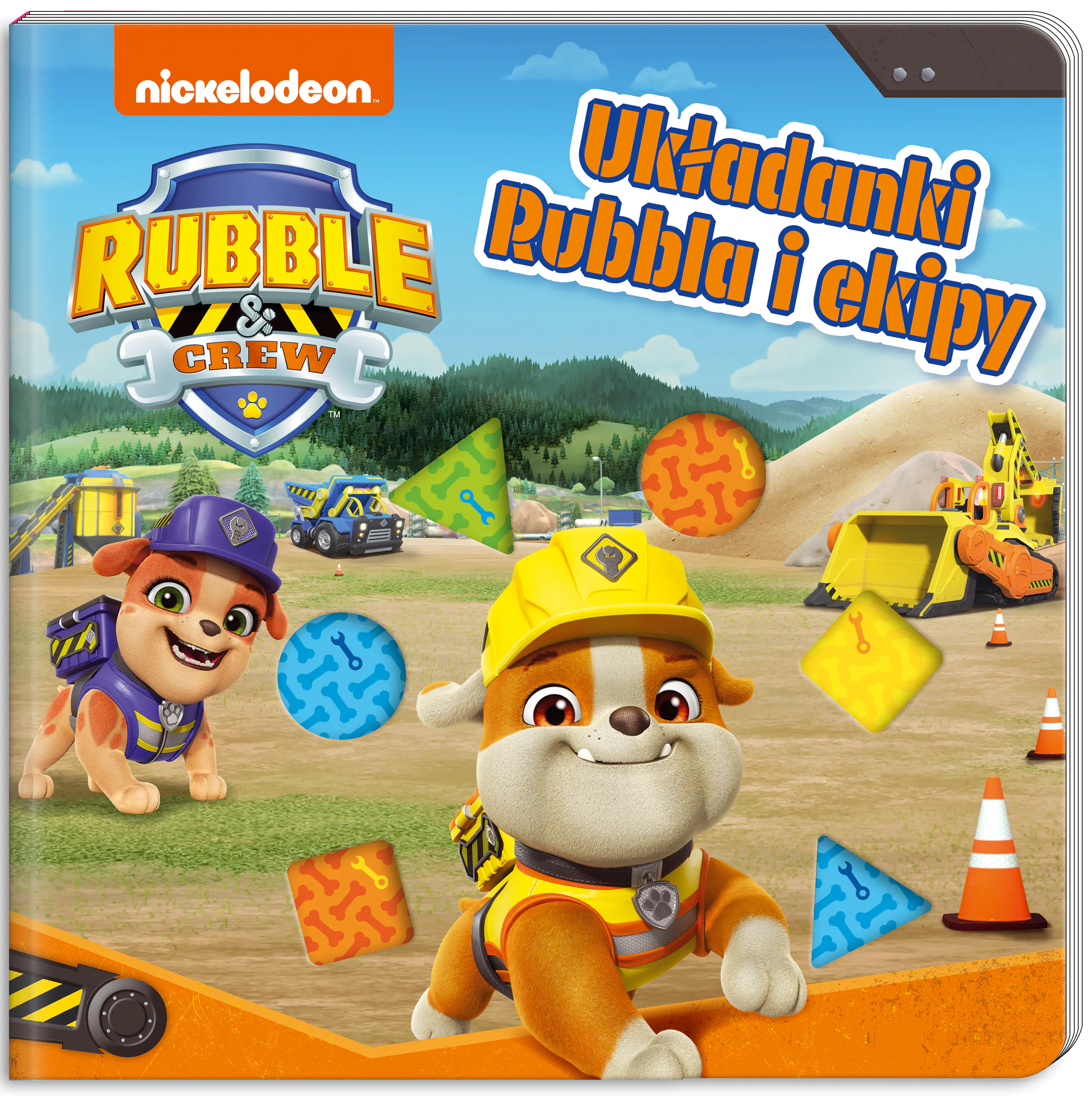 Książka - Rubble and crew. Układanki Rubbla i ekipy