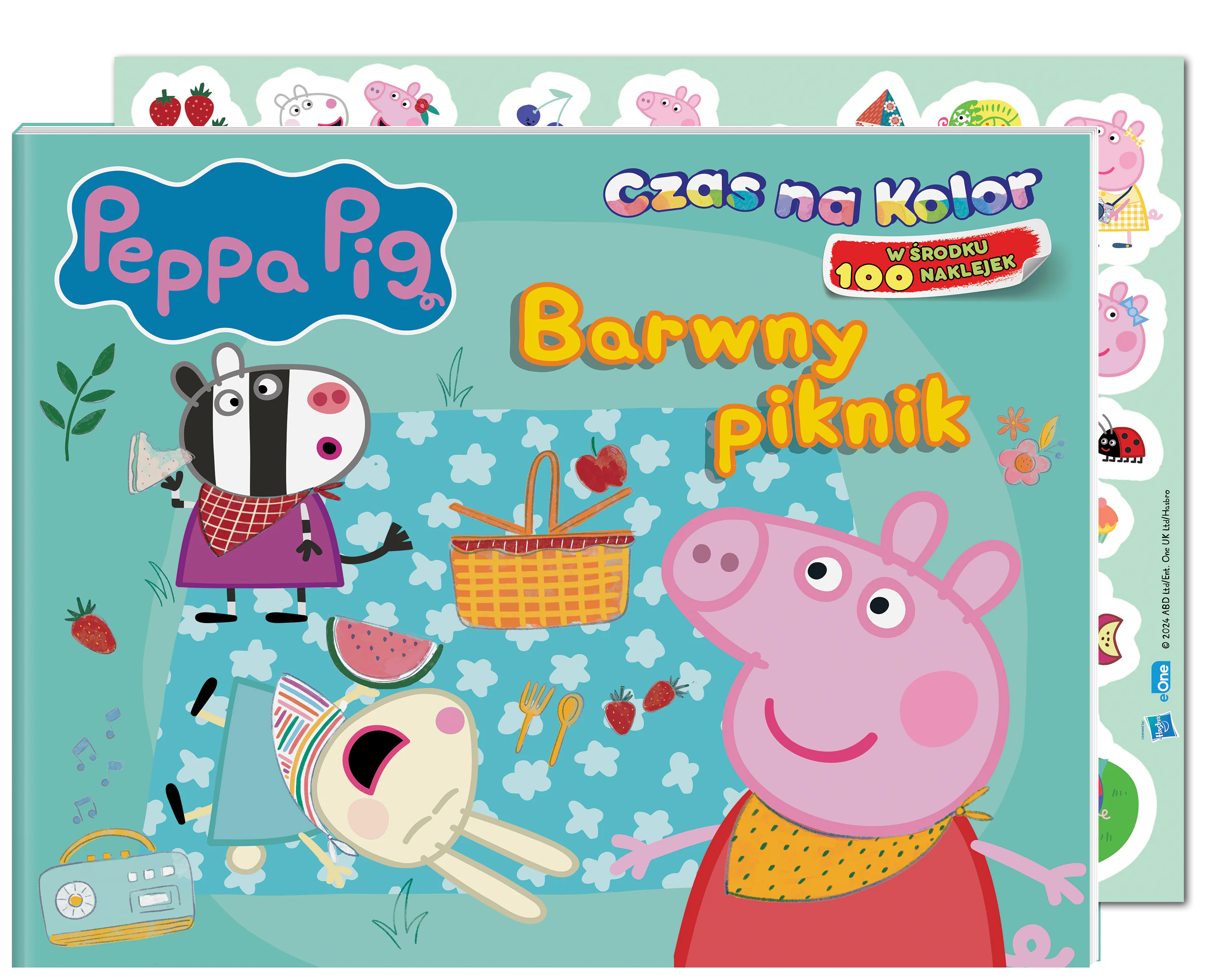 Książka - Peppa Pig Czas na Kolor