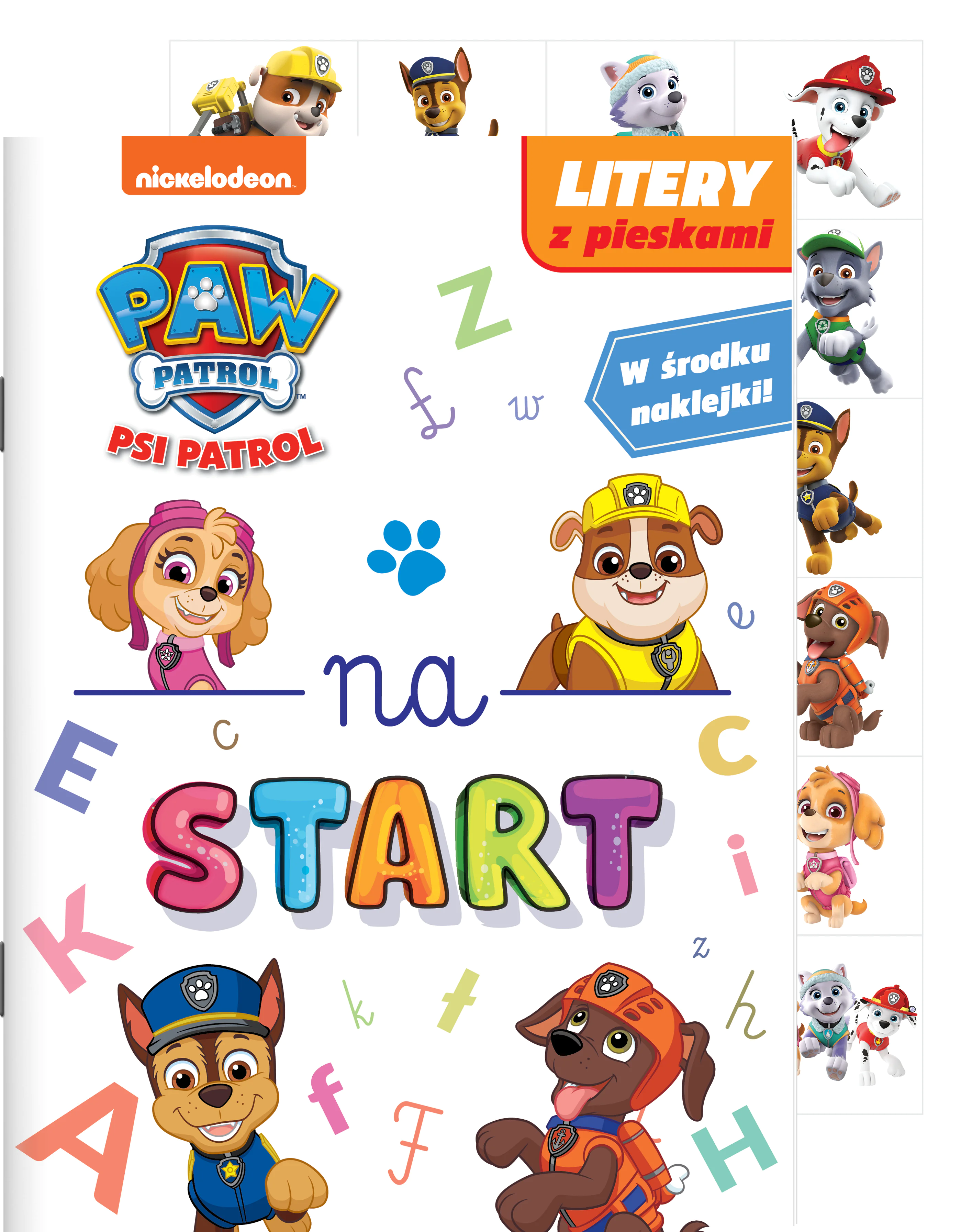 Książka - Psi Patrol Na Start