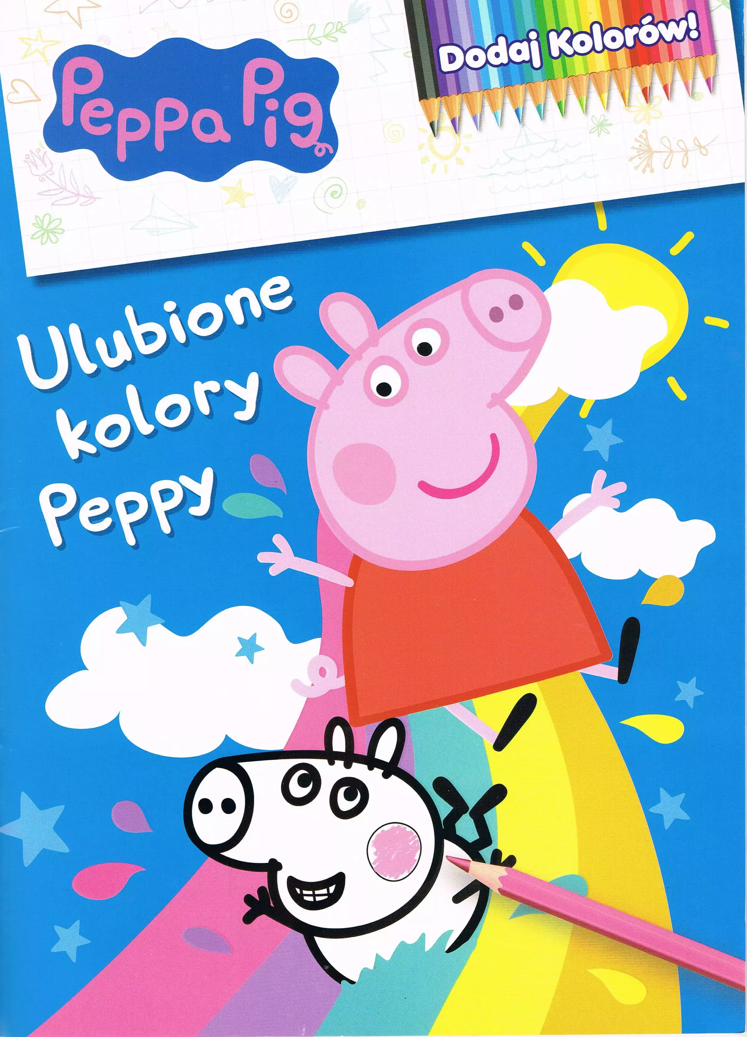 Książka - Peppa Pig Dodaj Kolorów