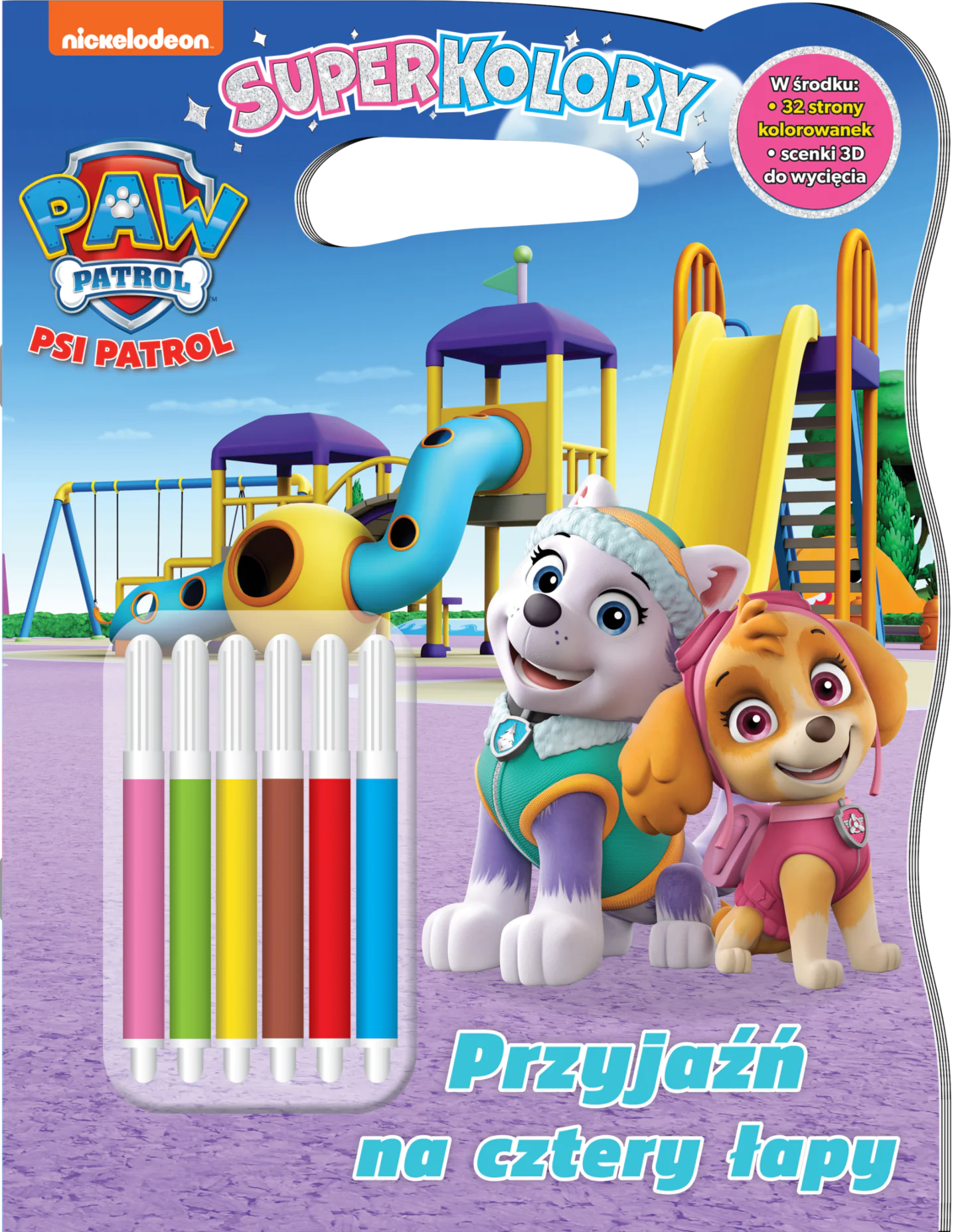 Książka - Psi Patrol. Superkolory 11. Przyjaźń na 4 łapy