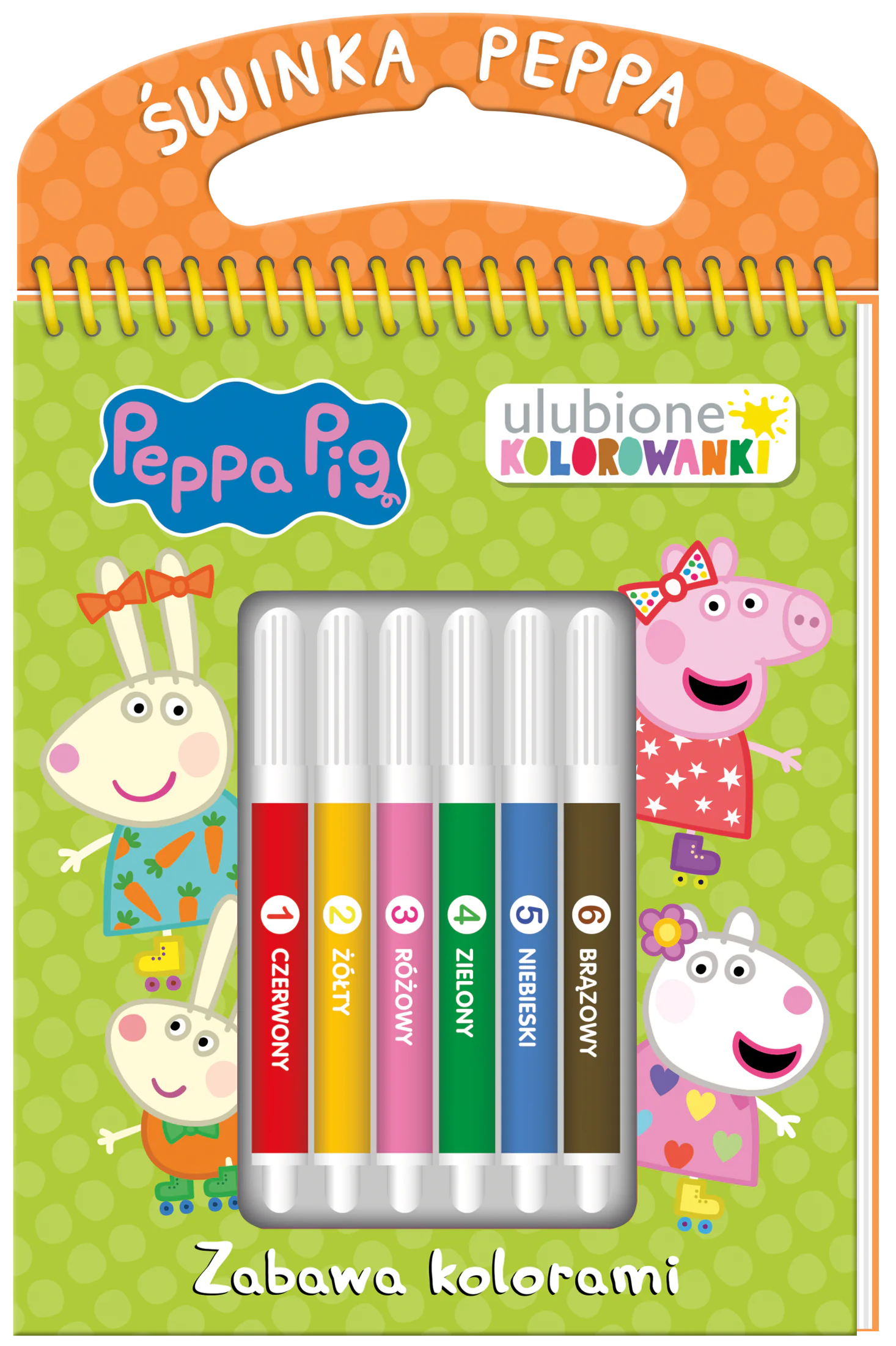 Książka - Peppa Pig. Ulubione kolorowanki 3. Zabawa kolorami