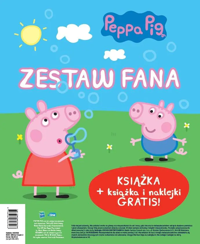 Książka - Peppa Pig Zestaw