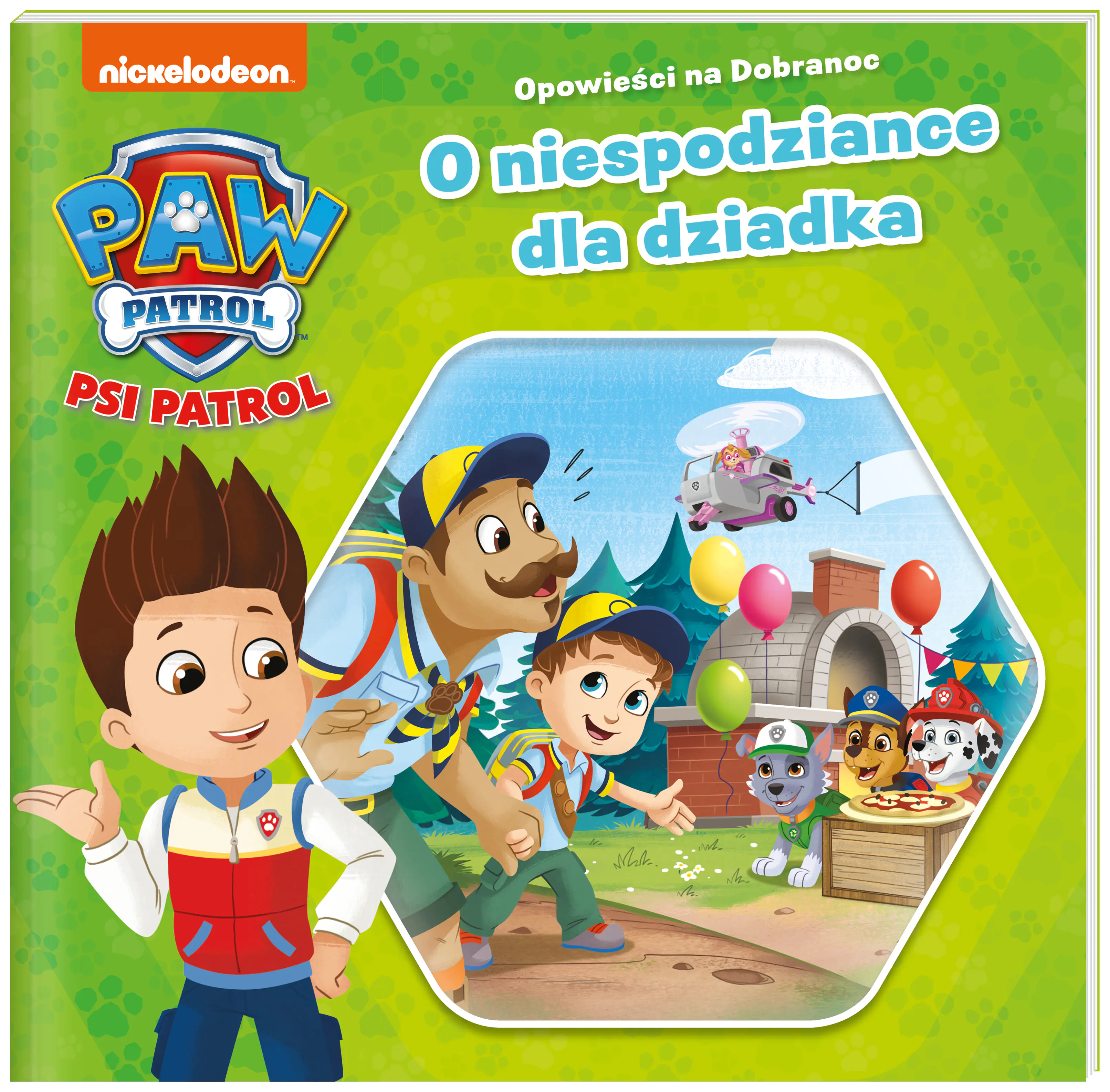 Książka - Psi Patrol Opowieści na Dobranoc