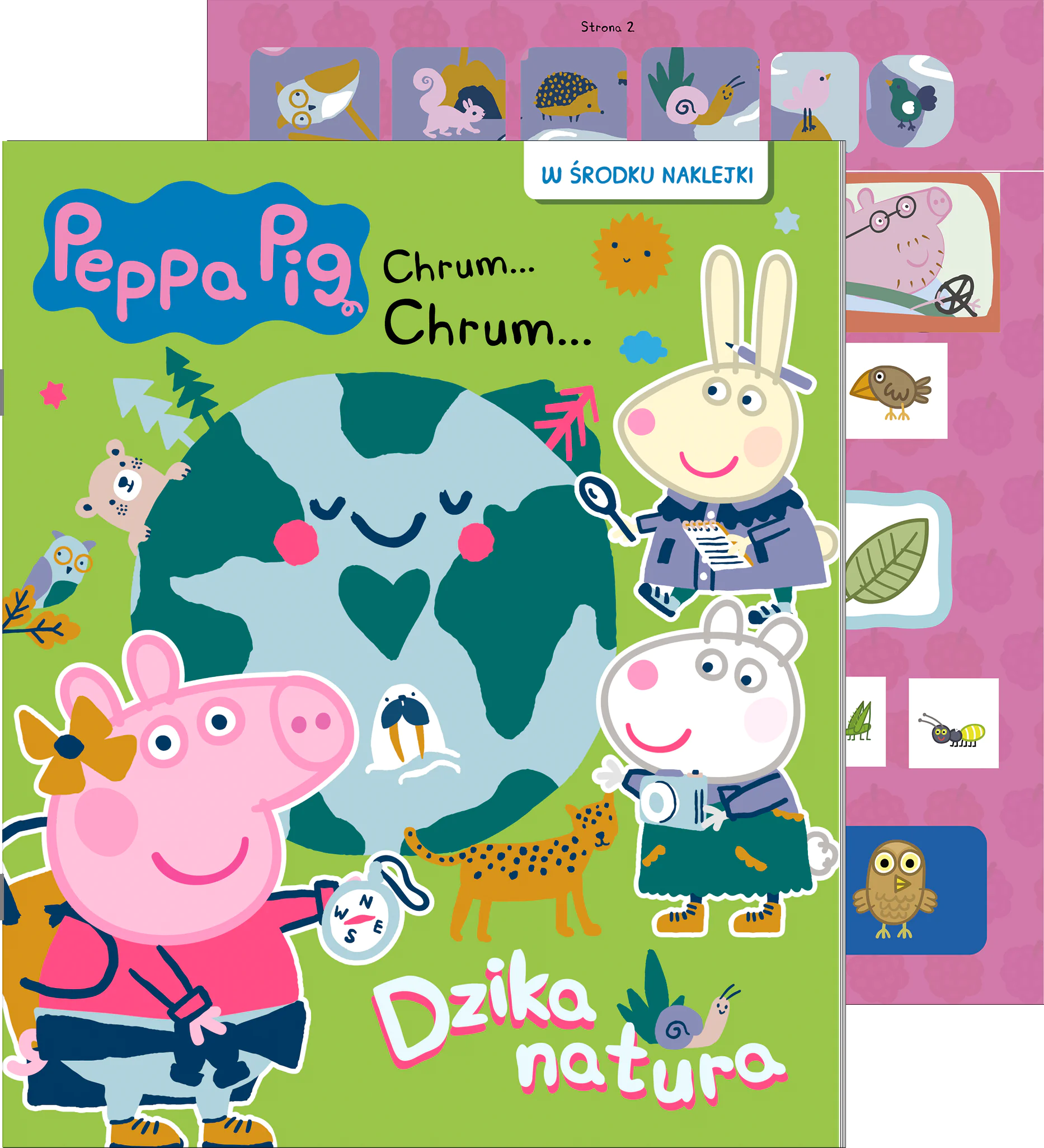 Książka - Peppa Pig. Chrum&hellip; Chrum... 91. Dzika natura