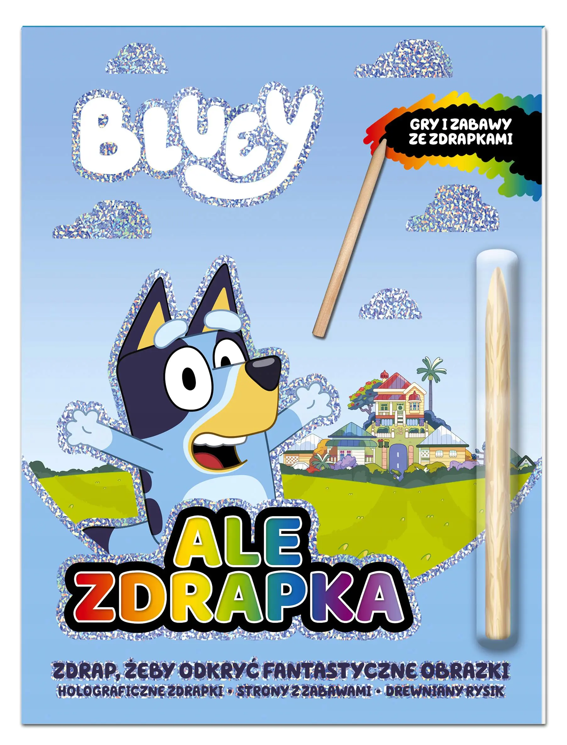 Książka - Bluey. Ale Zdrapka
