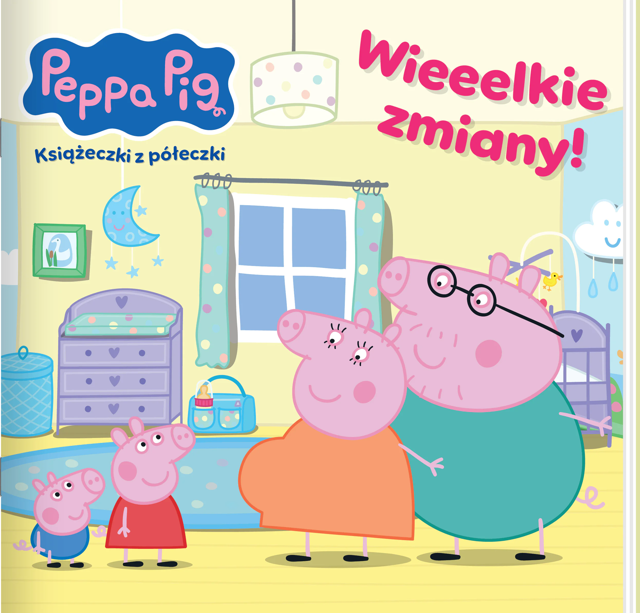 Książka - Peppa Pig. Książeczki z półeczki. Wieeelkie zmiany!