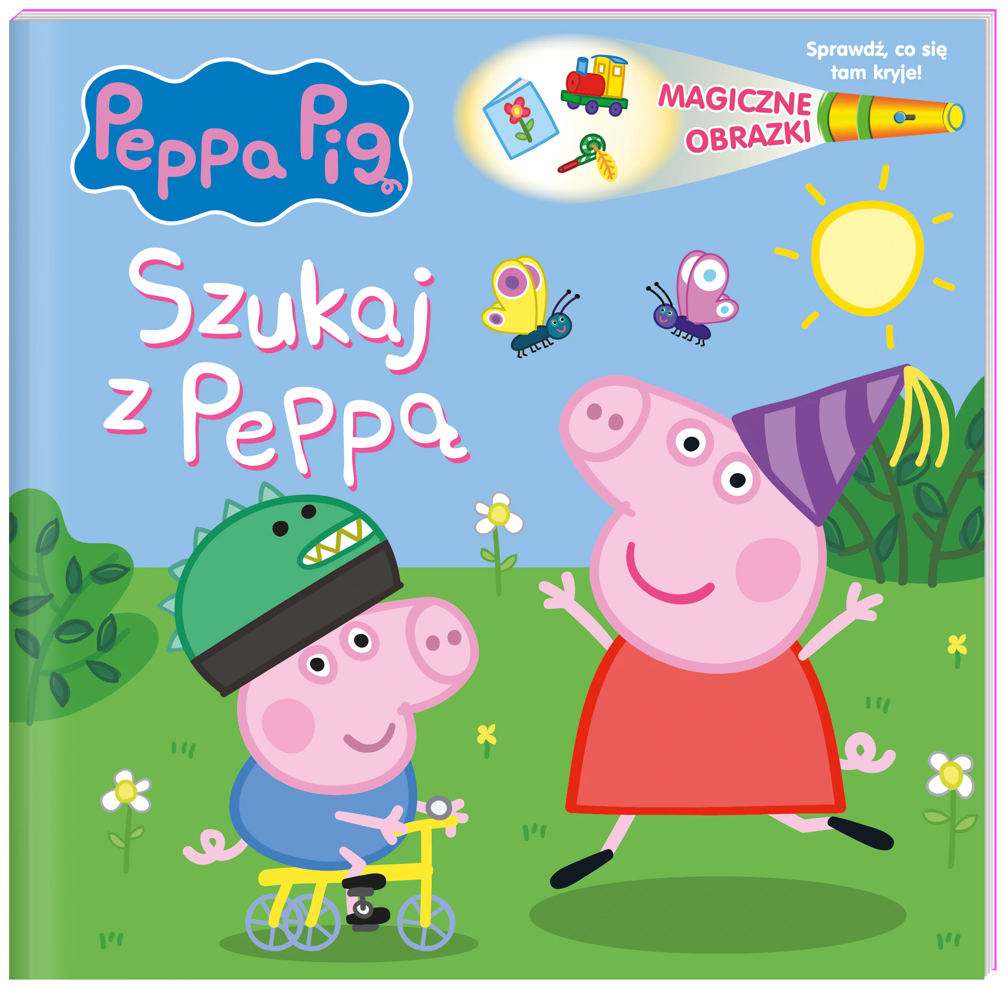 Książka - Peppa Pig. Magiczne obrazki. Szukaj z Peppą