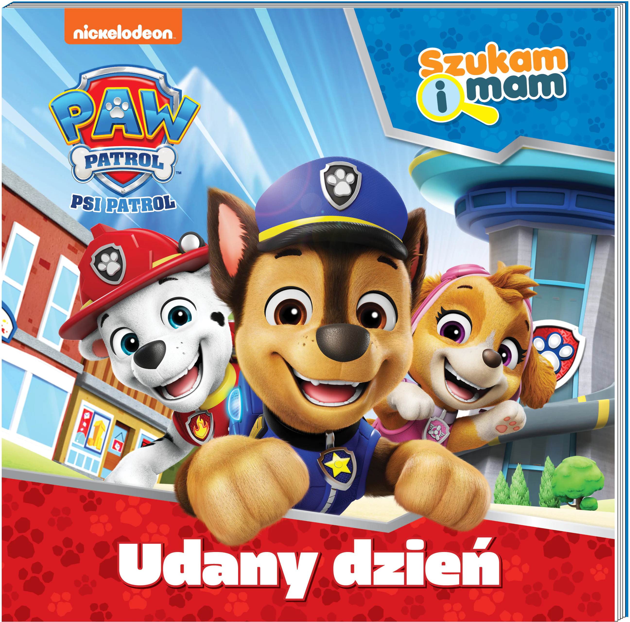 Książka - Udany dzień. Psi Patrol. Szukam i mam