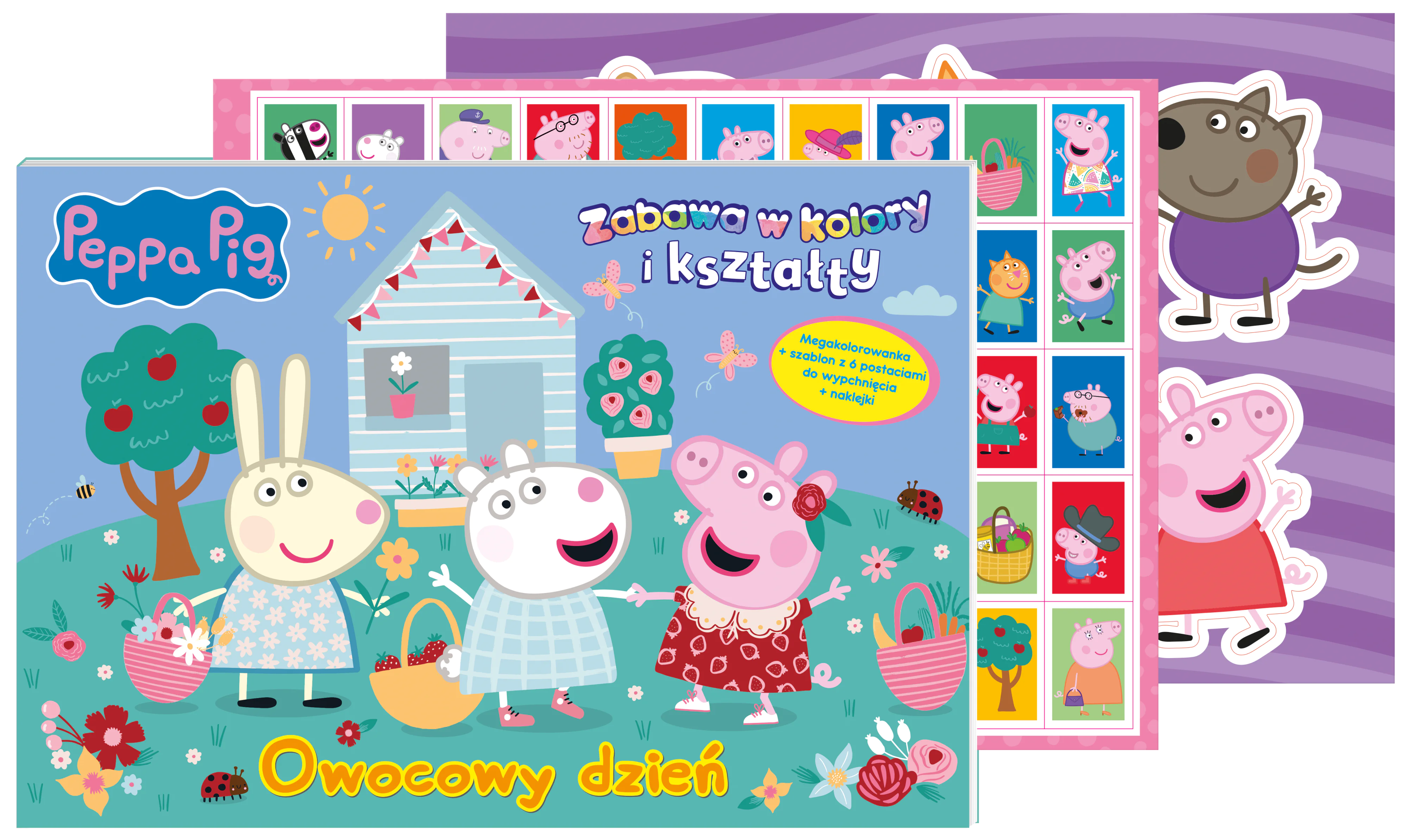 Książka - Peppa Pig Zabawa w Kolory i Kształty