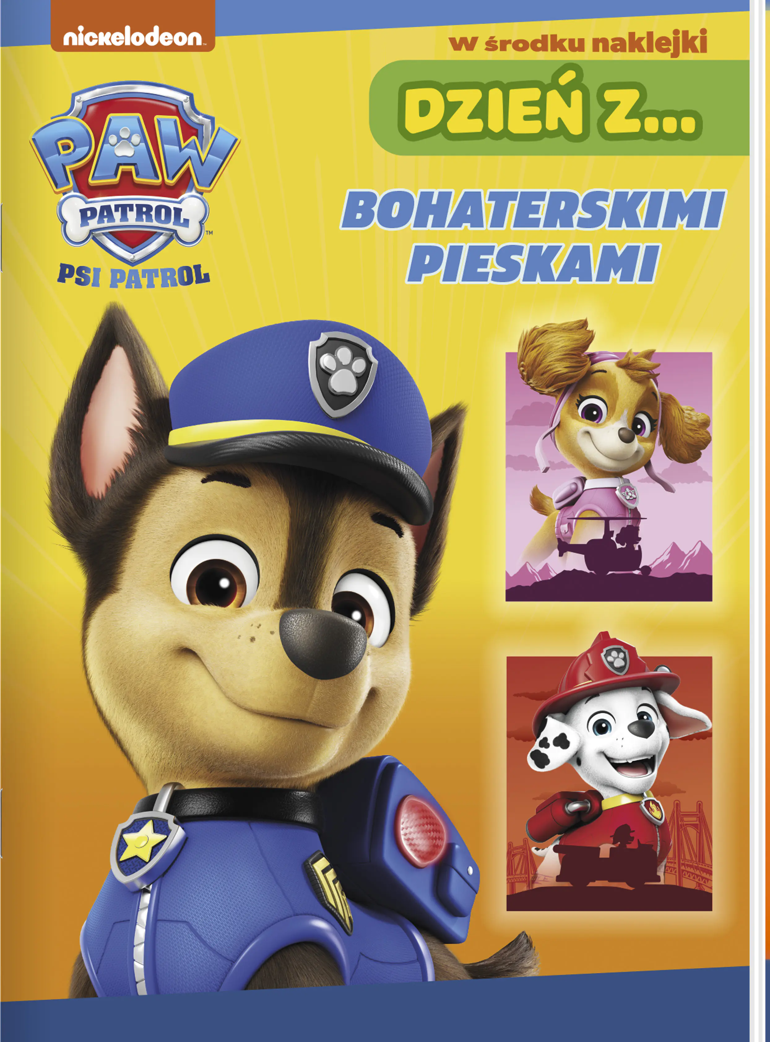 Książka - Psi Patrol Dzień z...