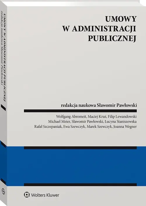 Książka - Umowy w administracji publicznej