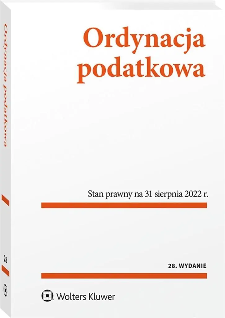 Książka - Ordynacja podatkowa