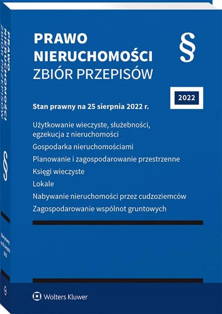 Książka - Prawo nieruchomości. Zbiór przepisów