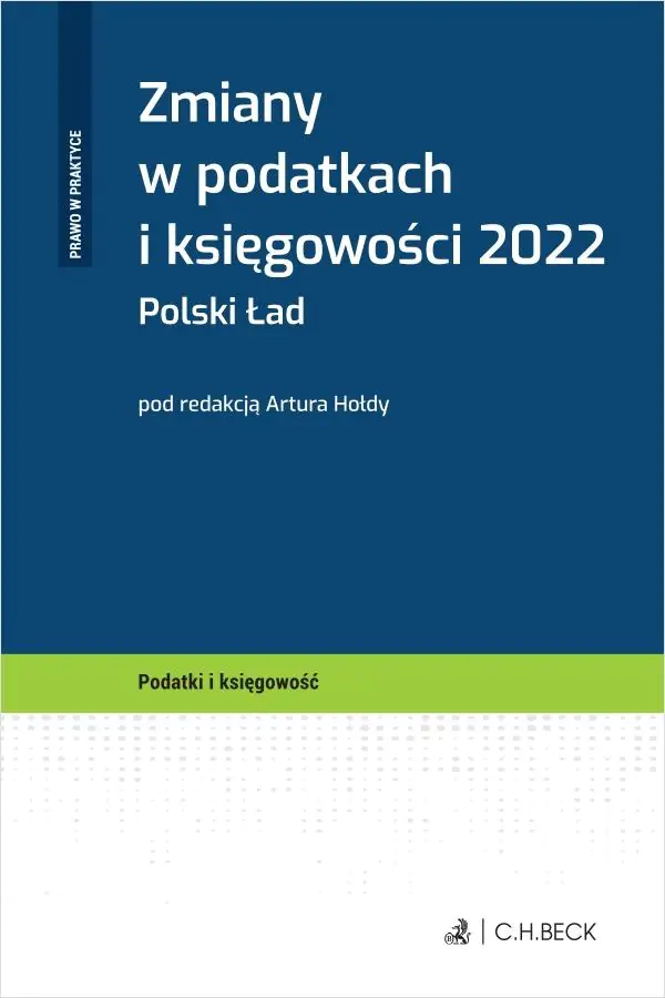 Książka - Zmiany w podatkach i księgowości 2022. Polski Ład