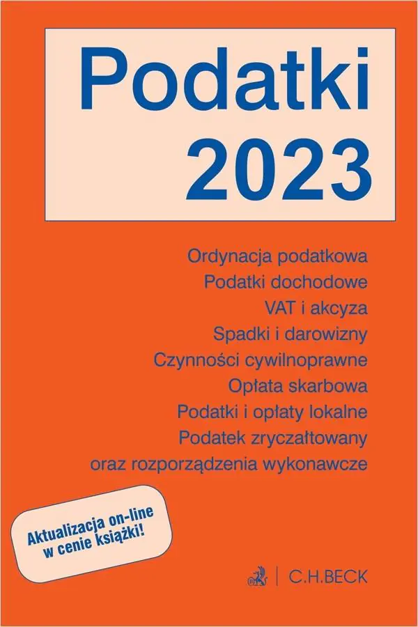Książka - Podatki 2023