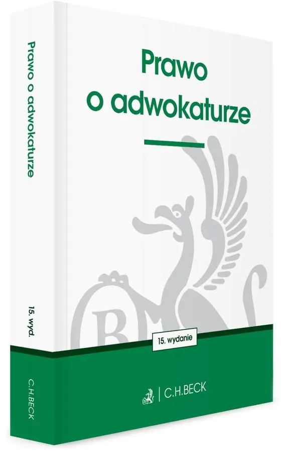 Książka - Prawo o adwokaturze
