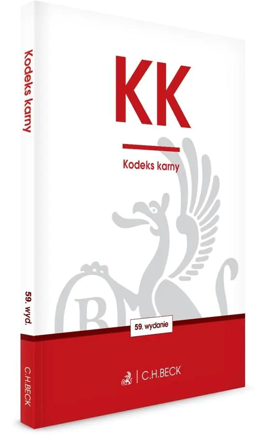 Książka - KK. Kodeks karny