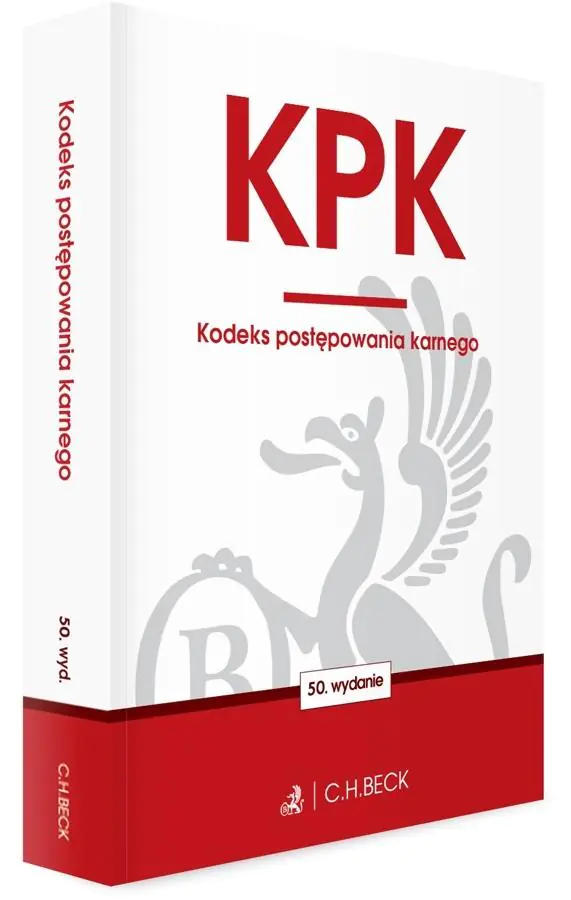 Książka - KPK. Kodeks postępowania karnego