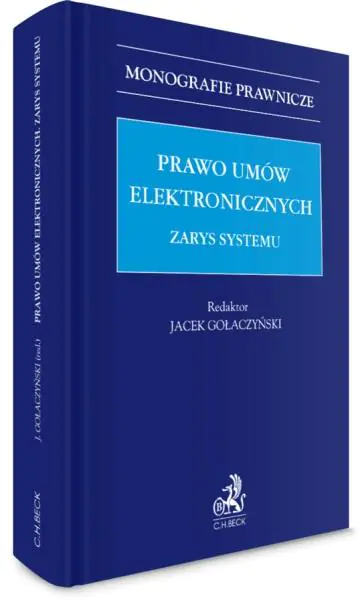 Książka - Prawo umów elektronicznych. Zarys systemu